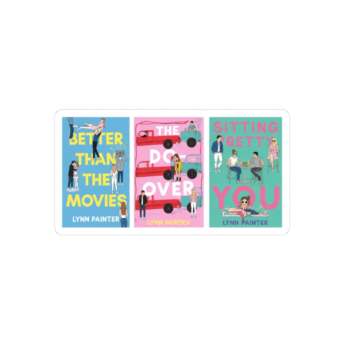 lynn painter books Sticker