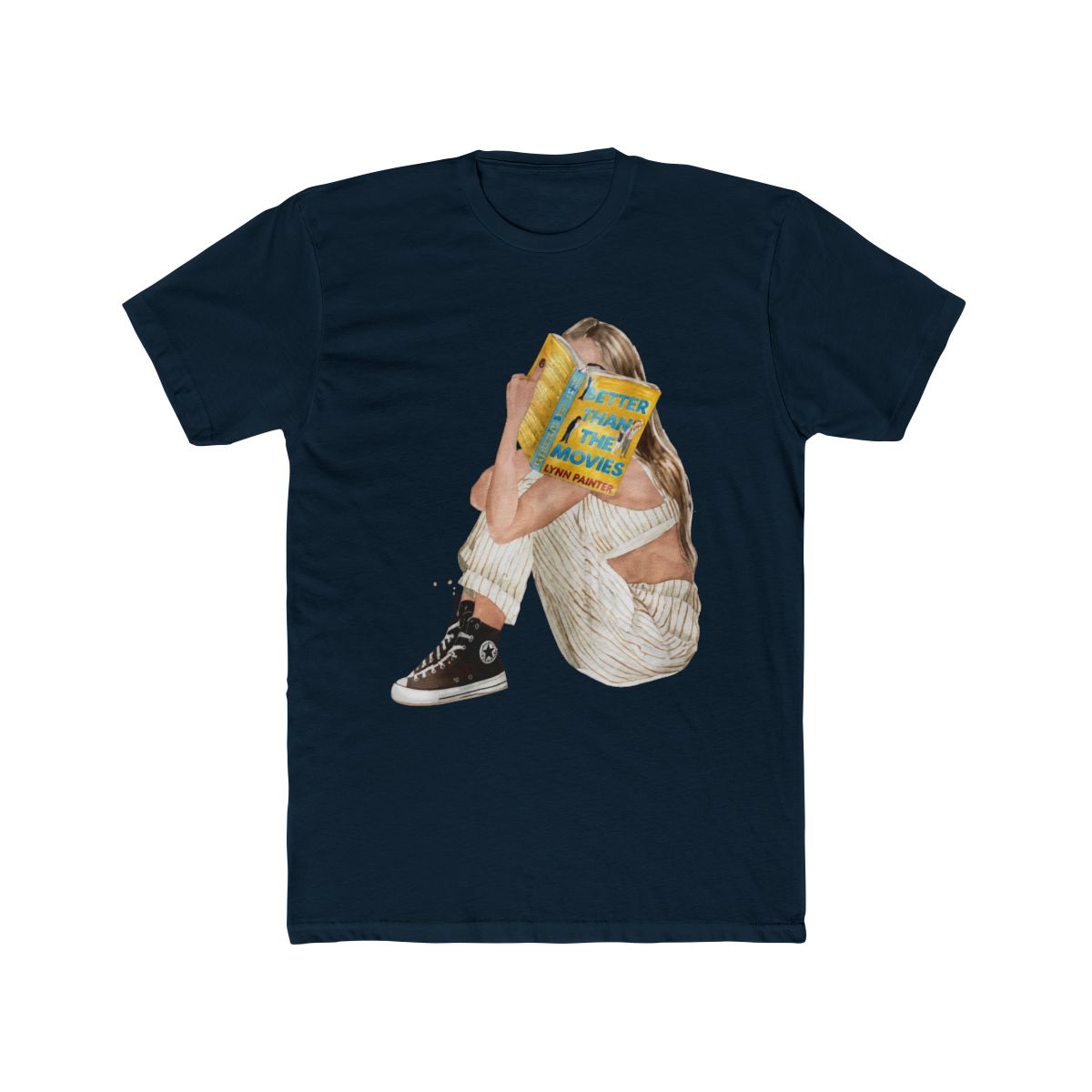 Better Than the Movies book heavyweight boyfriend fit T Shirt | hair & skin options, CREE 🧚‍♀️ | Lynn Painter